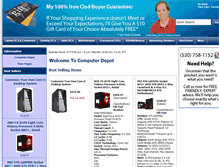 Tablet Screenshot of computerdepot-online.com